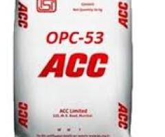 ACC 53 OPC Grade cement available in coimbatore